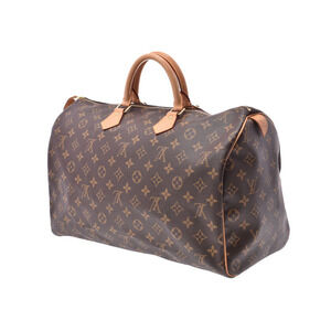 Louis Vuitton Handbag Monogram Brown Speedy